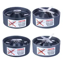 Нержавеющая сталь прямой/крест лезвие для блендера соковыжималка экстрактор Замена 600/900 Вт два/шесть лезвия