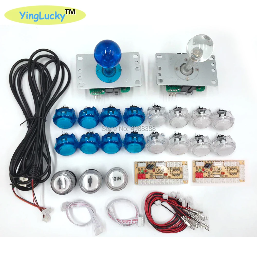Джойстики yinglucky Zero Delay для аркадных игр Набор творчества USB энкодер ПК джойстик Sanwa