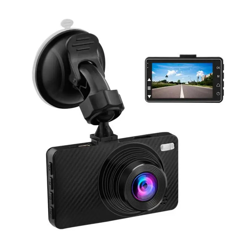 Мини 1080 P Dash Cam с sony IMX323 сенсор Full HD 3 "автомобиль тире камера видео регистраторы ночное видение обнаружения движения 32 г экспозиции