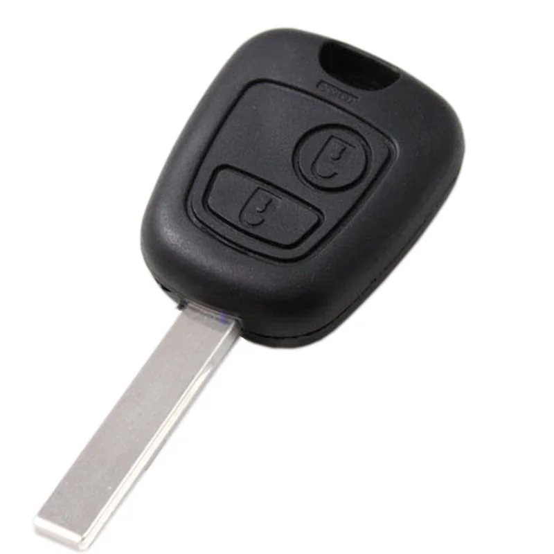 Carcasa Llave Mando de 3 Botones Faro CE0536 HU83 para Citroen C2 C3 C4 C5 C6 C8