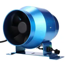 4/6 дюймов вентиляционное отверстие 110-220 В регулируемое управление вытяжной вентилятор для вентиляции воздушного потока повышения садовой фермы