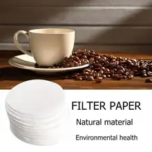 100 шт./упак. натуральный хвойный ручной капельного бумажный фильтр для кофе эспрессо кофе пакеты фильтров чай сумка фильтр сеточка для заваривания зеленого чая