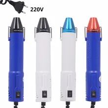 Heat air gun 220V hot gun DIY 8 colors heat air pen Manual heating setting element Electric power tools Heating Fixation
