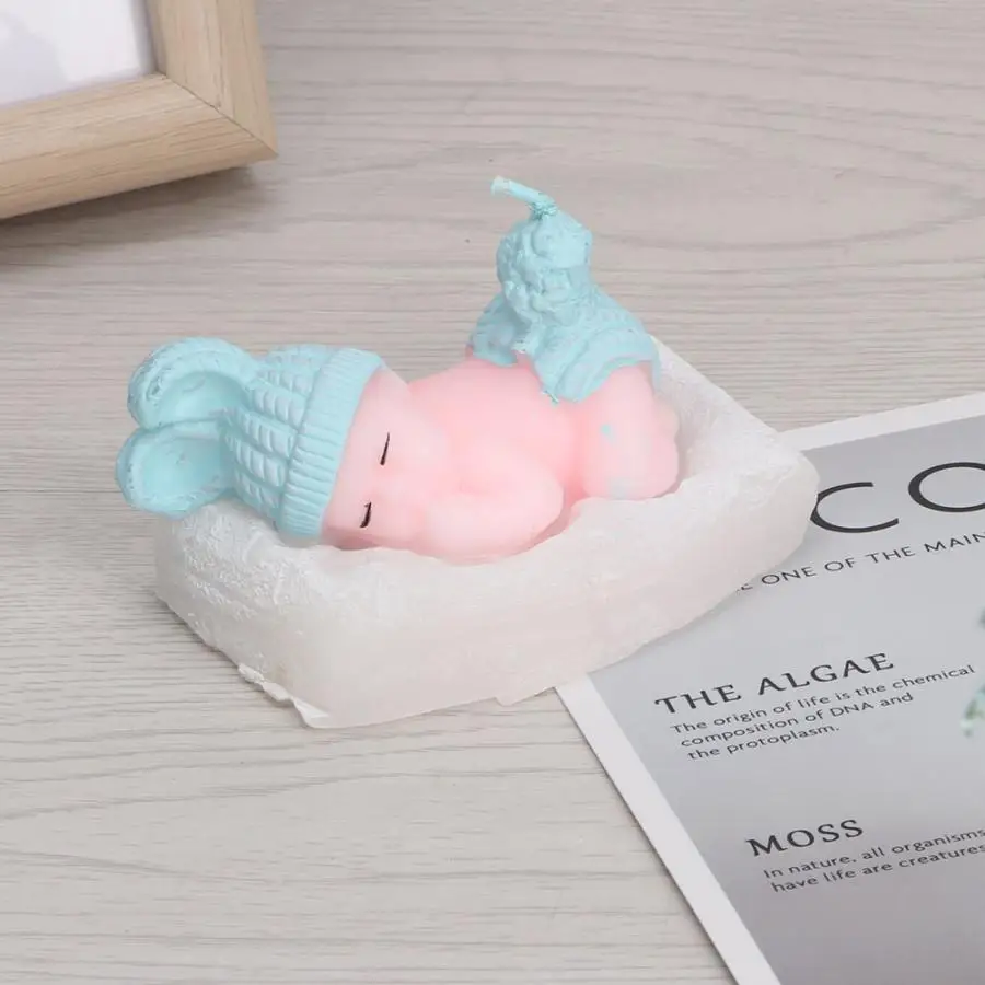 

Led Candle New Kids Birthday Angel Baby Candle Party Crown Smoke Free Candles Cake Decoration Candle Box