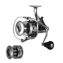 Спиннинговая катушка для ловли карпа 4,3: 1/6. 3: 1Two-Speed Передаточное отношение 10+ 1BB сопротивление спереди и сзади