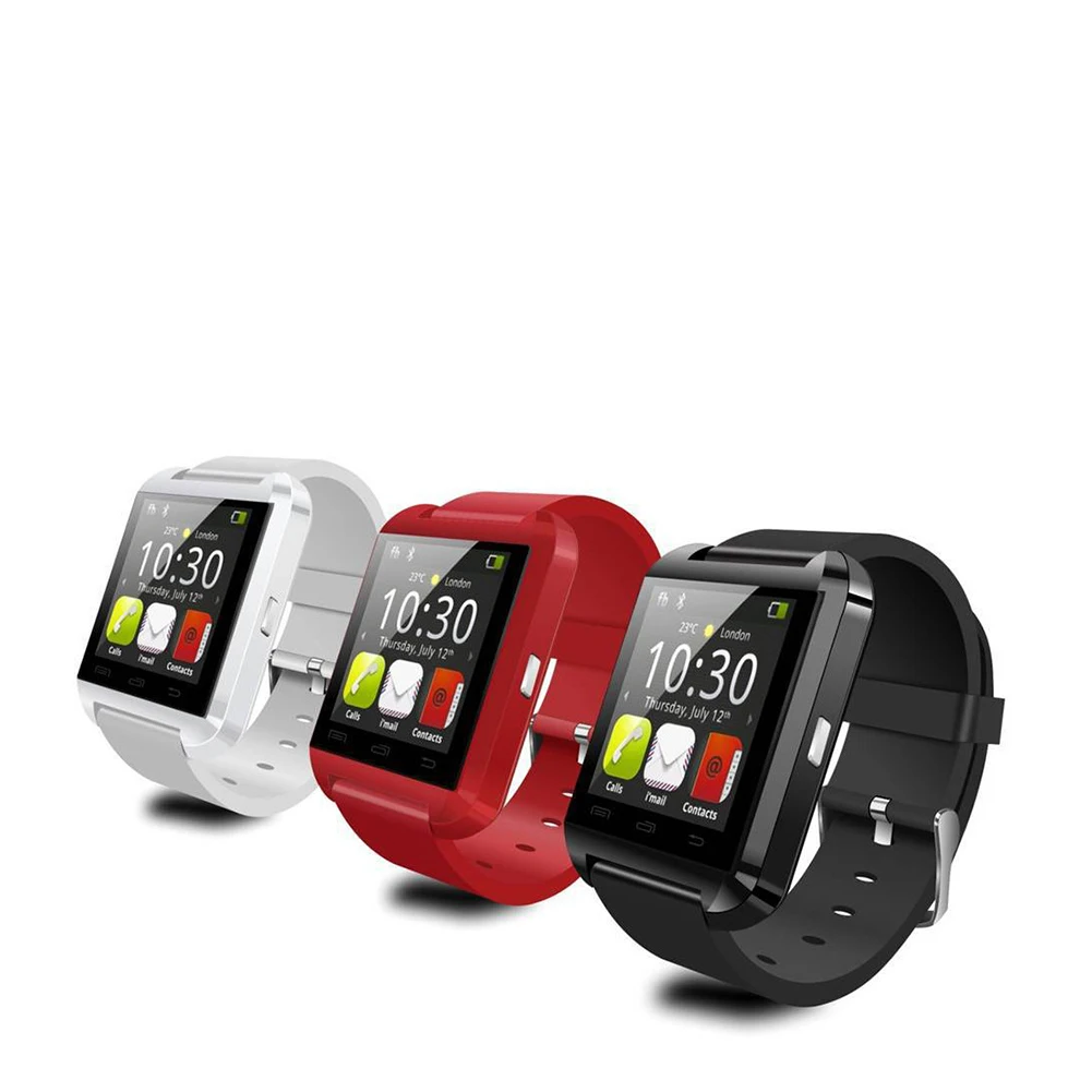 

U8 Bluetooth Smart Watch Digital Sport Pedometer Watches Clock Sync Notifier Connectivity For Android Phone Xiaomi Smartwatch