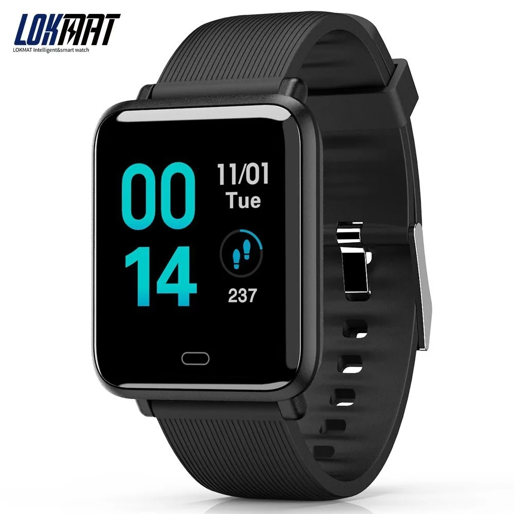 Смарт часы LOKMAT для мужчин с Bluetooth Ip67 водонепроницаемый спортивный Шагомер