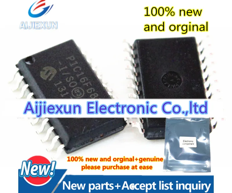 

5Pcs 100% New and original PIC16F687-I/SO PIC16F687 SOP20 in stock