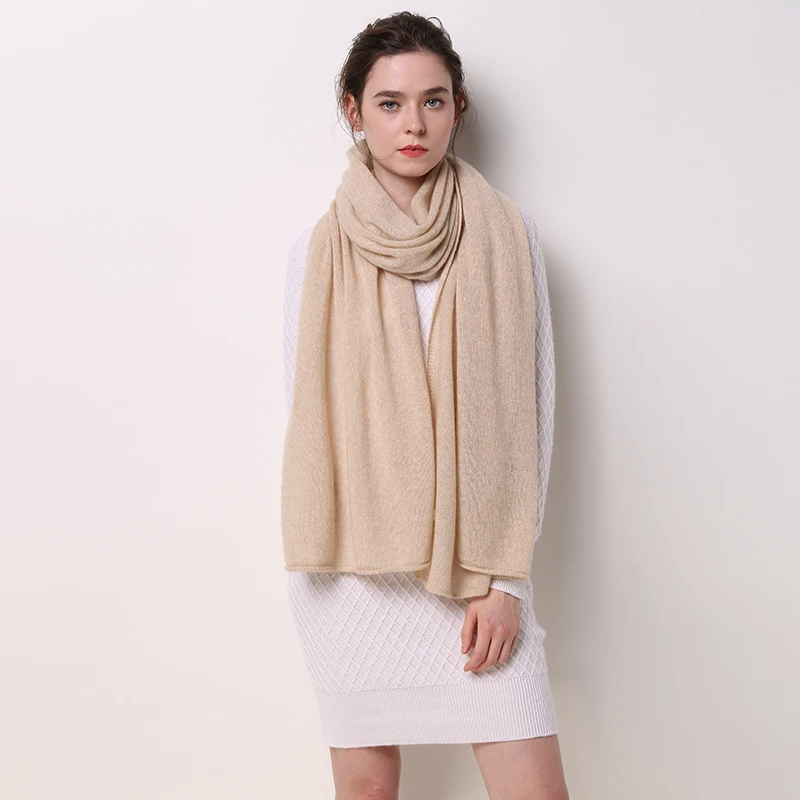 

Women's Hooded Scarf Winter Wool Knitted Hats Snood Wraps Solid Crochet Scarves and Hat for Girls