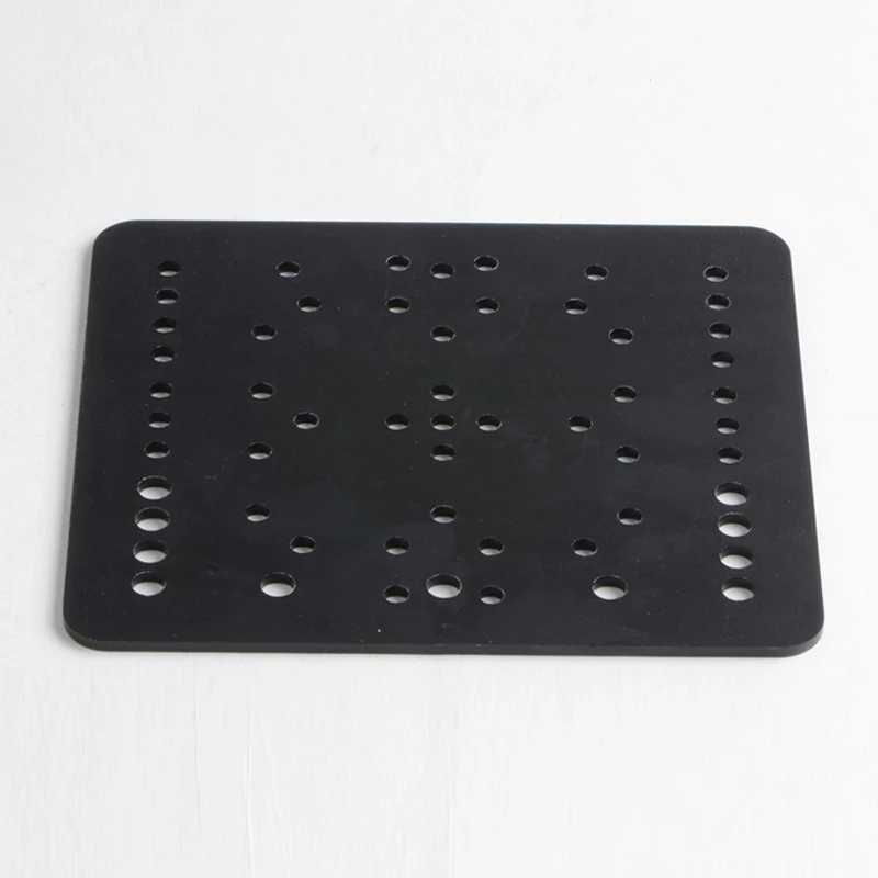 Free Shipping! Openbuilds CNC DIY Parts Accessory 80 mm OPENRAIL GANTRY PLATES Aluminum Alloy Open Rail Gantry Plate 80 mm