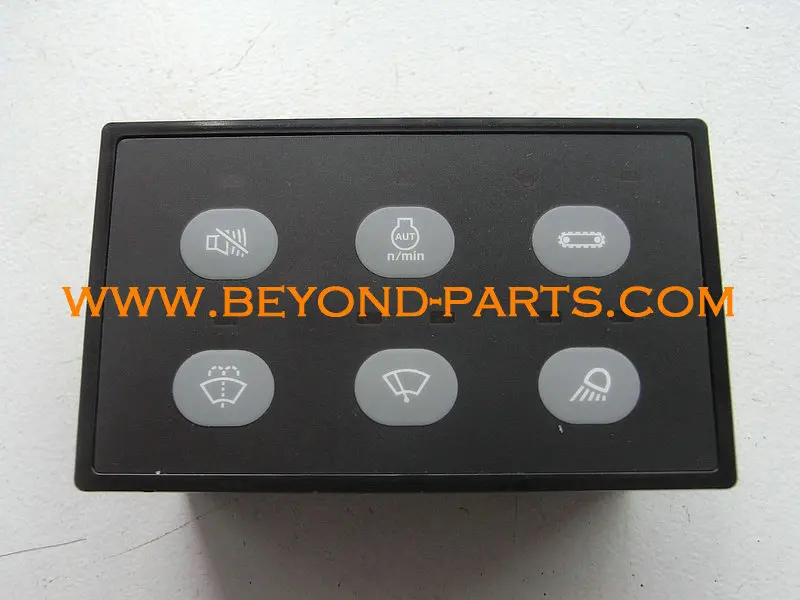 

320C excavator parts lamp and wiper controller control unit 163-6701