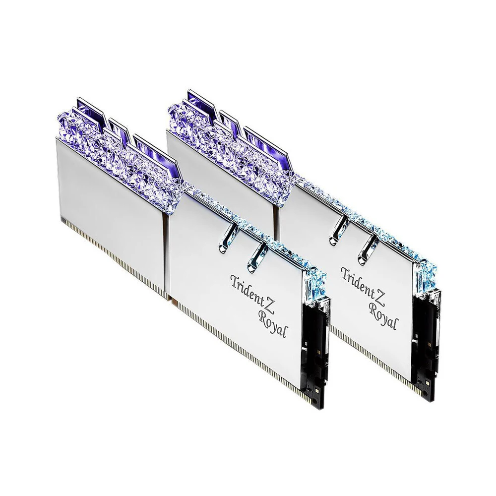 Высокопроизводительная Память DDR4 серии G.SKILL Trident Z Royal 16 ГБ 8Gx2 3600 МГц цвета: