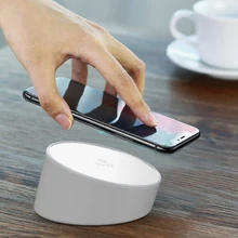 10 Вт Быстрое беспроводное зарядное устройство QI стандартная быстрая Беспроводная портативная Подставка для зарядки для iPhone samsung Galaxy