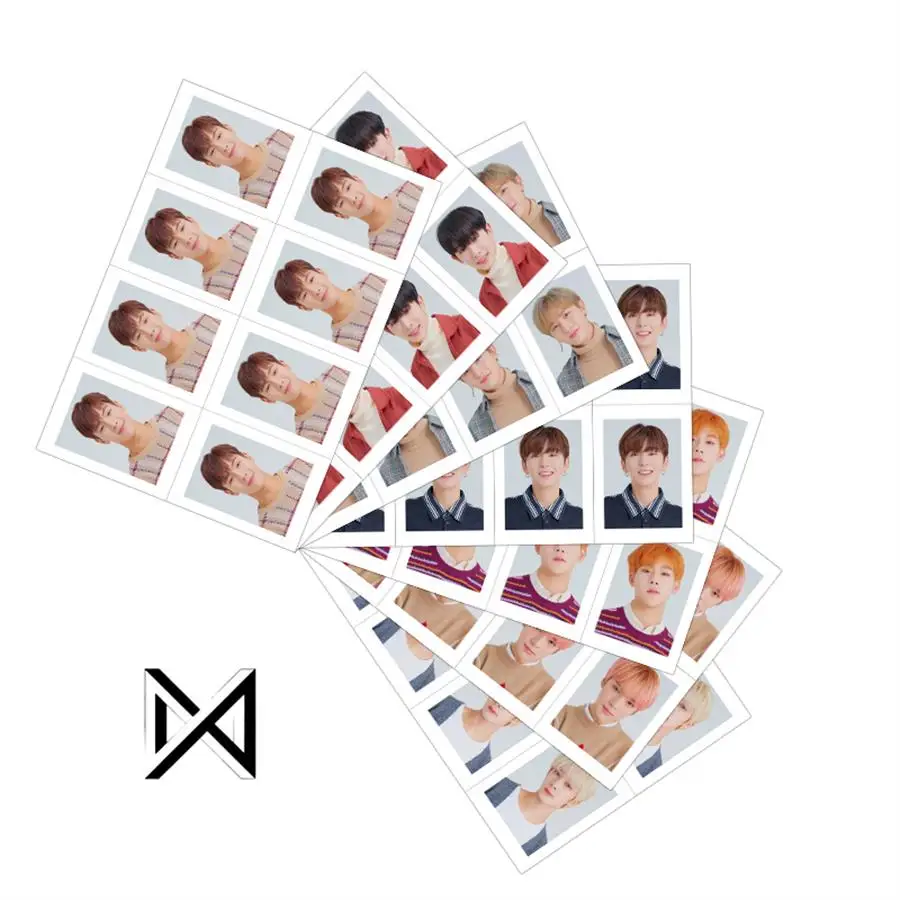 

Kpop Monsta X Members Are You There Collective Cards WonHo Photocards School ID Photo 8pcs/set