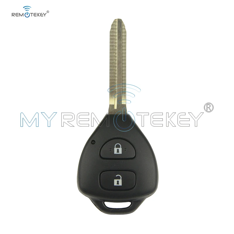 Remtekey HYQ12BBY 2 кнопки 434 МГц дистанционный ключ для Toyota 2006 2007 2008 2009 2010 Rav4 4d67G чип без чипа дополнительный автомобильный ключ