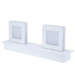 Распродажа Lightme ночник квадратные 6 W Ванная комната светодиодный свет зеркала акрил мини Стиль бра