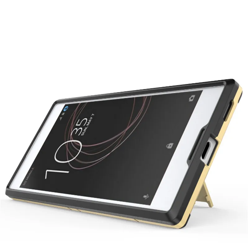 Sony Xperia XA1 чехол 5 0 дюймов противоударный Тонкий с роботом Гибридный резиновый