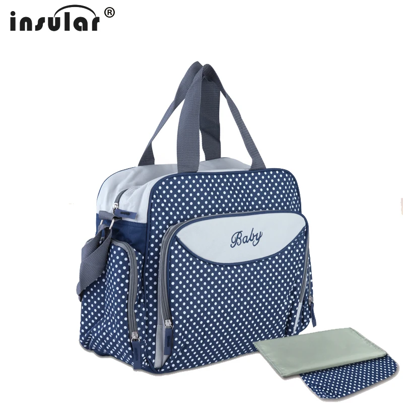 

Multifunctional Dot Printing Diaper Bag Shoulder Messenger Mummy Big Stroller Bag Maternity Handbag Nappy Baby Bags Hot Stylish