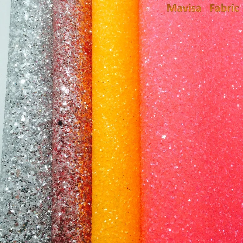 

1PCS A4 SIZE 21X29cm Synthetic Leather, Artificial Leather, Chunky Glitter Fabric For Bow DIY handbags shoes MK026