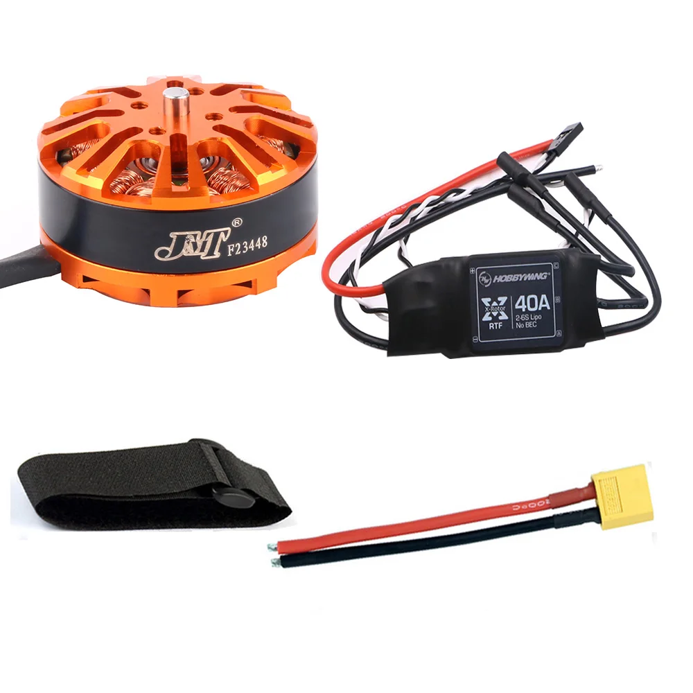 

DIY Multi-rotor Quadcopter Aircraft Motor Combo 3508 380kv Motor Hobbywing XRotor 40A ESC Parts F23448-A