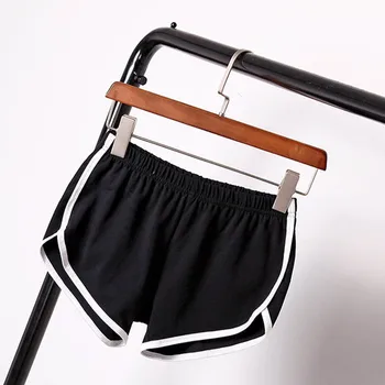 

Hot Girls Summer Clothes Waistband Casual Elastic Waist Sporty Shorts Workout Regular Size Cotton Solid Beach