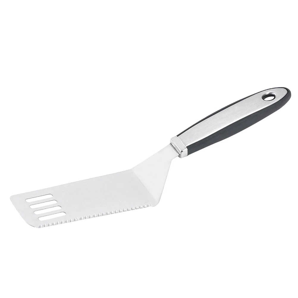 

Stainless Steel Serrated Edge Cake Server Blade Cutter Shovel Kitchen Baking Pastry Spatulas Pie Pizza Server Cake Cutter