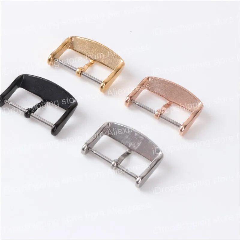 4 Color Metal Stainless Steel Watch Band Buckle Polished Stainless Steel Parts Strap Buckles Accessories Replacement Wholesale 4 Color Metal Stainless Steel Watch Band Buckle Polished Stainless Steel Parts Strap Buckles Accessories Replacement Wholesale