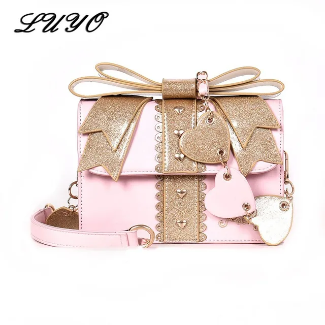 Lolita Bow Box Shoulder Bag 1