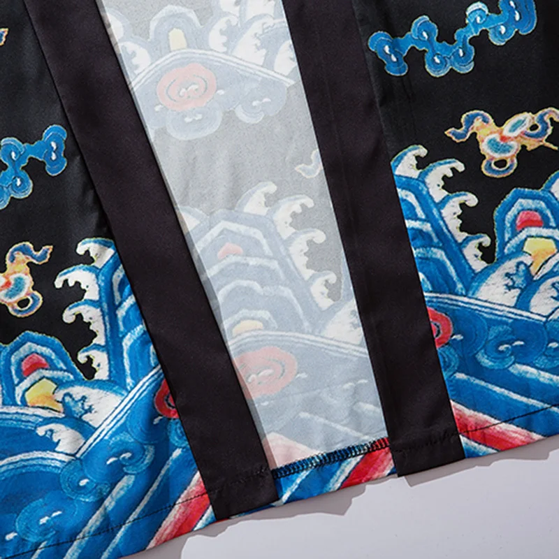 Harajuku Kimono Jacket Japanese Hip Hop Men Streetwear Jacket Ancient Chinese Robe Dragon Summer Thin Retro Style Tops DQ002 Harajuku Kimono Jacket Japanese Hip Hop Men Streetwear Jacket Ancient Chinese Robe Dragon Summer Thin Retro Style Tops DQ002