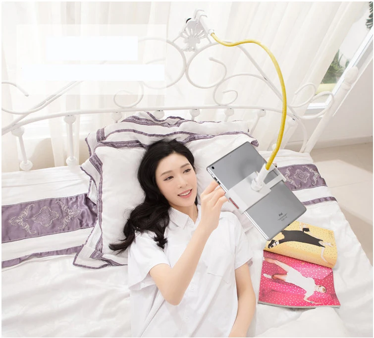 

Universal 360 Degree Flexible Lazy Bed Table Stand Mount Holder For samsung 7.0 8.0 9.6 10.1 9.7'' tablet for Ipad mini air pro