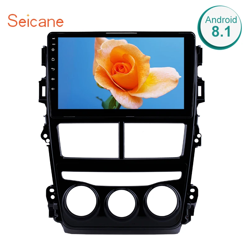 Clearance Seicane 9"Android 8.1 2Din Quad Core Car Radio Wifi GPS Multimedia Player Head Unit For 2018 Toyota vios Manual Air Conditioner 0 Clearance Seicane 9"Android 8.1 2Din Quad Core Car Radio Wifi GPS Multimedia Player Head Unit For 2018 Toyota vios Manual Air Conditioner 0