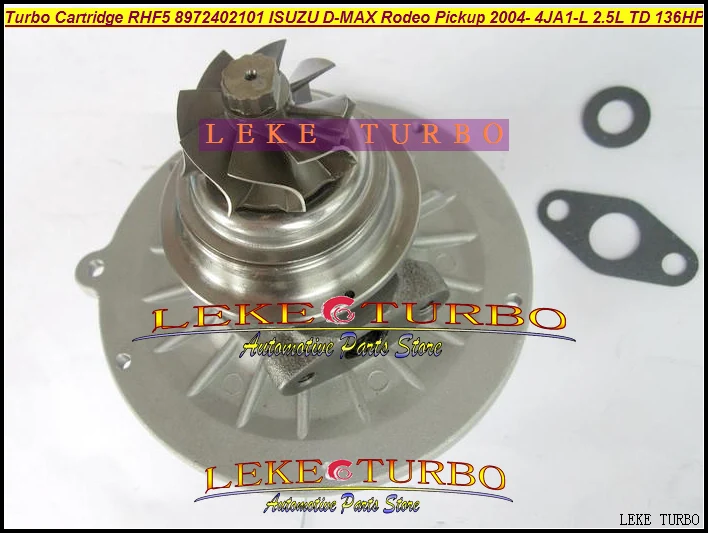 Turbo Turbocharger Cartridge CHRA RHF5 VIDA 8972402101 ISUZU D-MAX Rodeo Pickup 2004- 4JA1-L 4JA1L 4JA1 2.5L TD 136HP - (5)