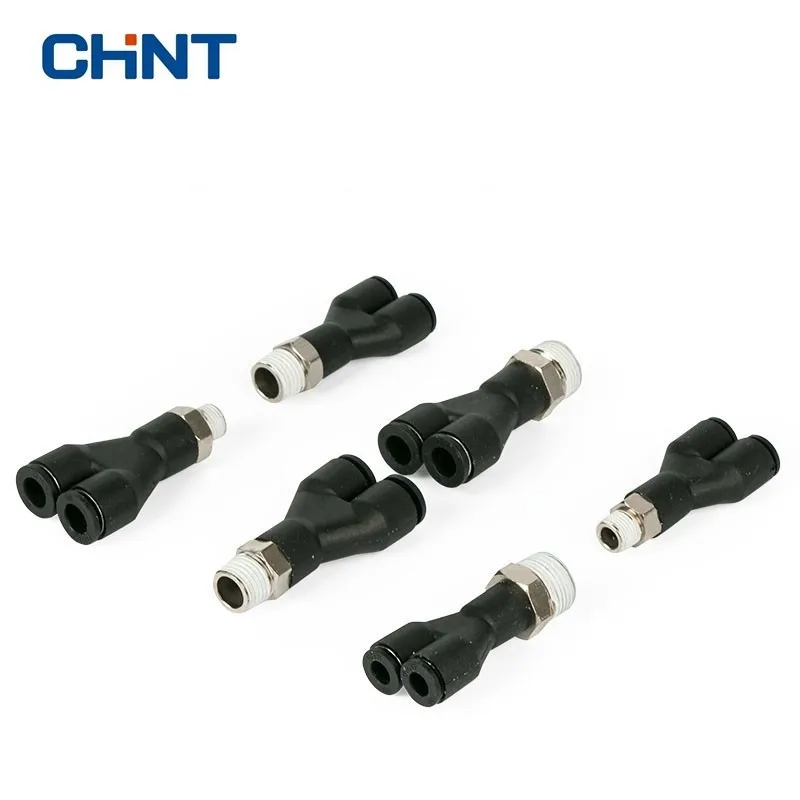 

CHINT Pneumatic Fittings Pneumatic Joint DPX Y Type Thread Tee Joint Fast Joint PY Tee Hose