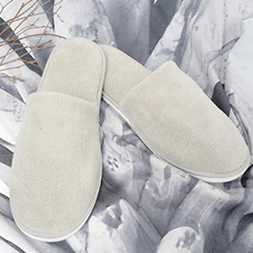 washable guest slippers