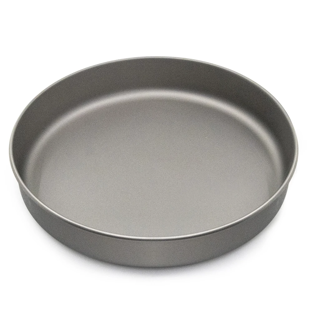 

Ultralight Titanium Frypan Outdoor Camping Hiking Picnic Cooking Frying Pan With handle / Without handle