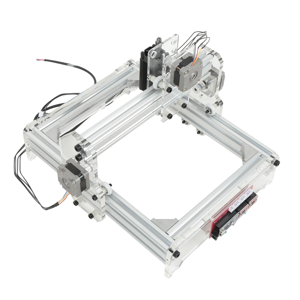 20X17 см 2000/3000/5500 мВт лазерная гравировка машина Сделай Сам комплект резьба инструмент гравер для рабочего стола, быстроходный деревообрабатывающий фрезерный станок/лазерный резак/принтер