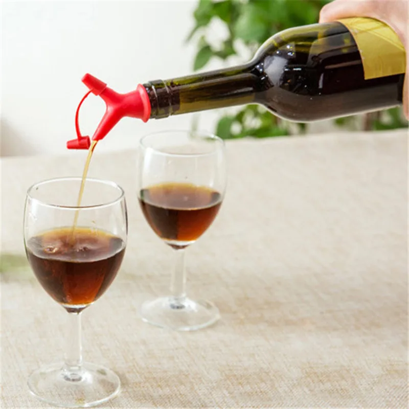 

1pc Large And Small Hole Wine Stopper Kitchen Accessories For Pouring Soy Sauce Kitchen Tools Cocina Utensilios Kitchen Gadgets
