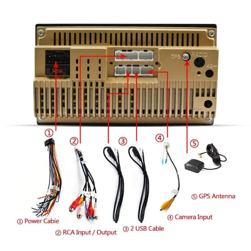 Excellent 7 inch Android 8.1 2 Din Car Stereo MP5 Player 2G+16G Capacitive Touch Screen BT WiFi GPS Navigation FM Radio Auto Audio Player 4 Excellent 7 inch Android 8.1 2 Din Car Stereo MP5 Player 2G+16G Capacitive Touch Screen BT WiFi GPS Navigation FM Radio Auto Audio Player 4