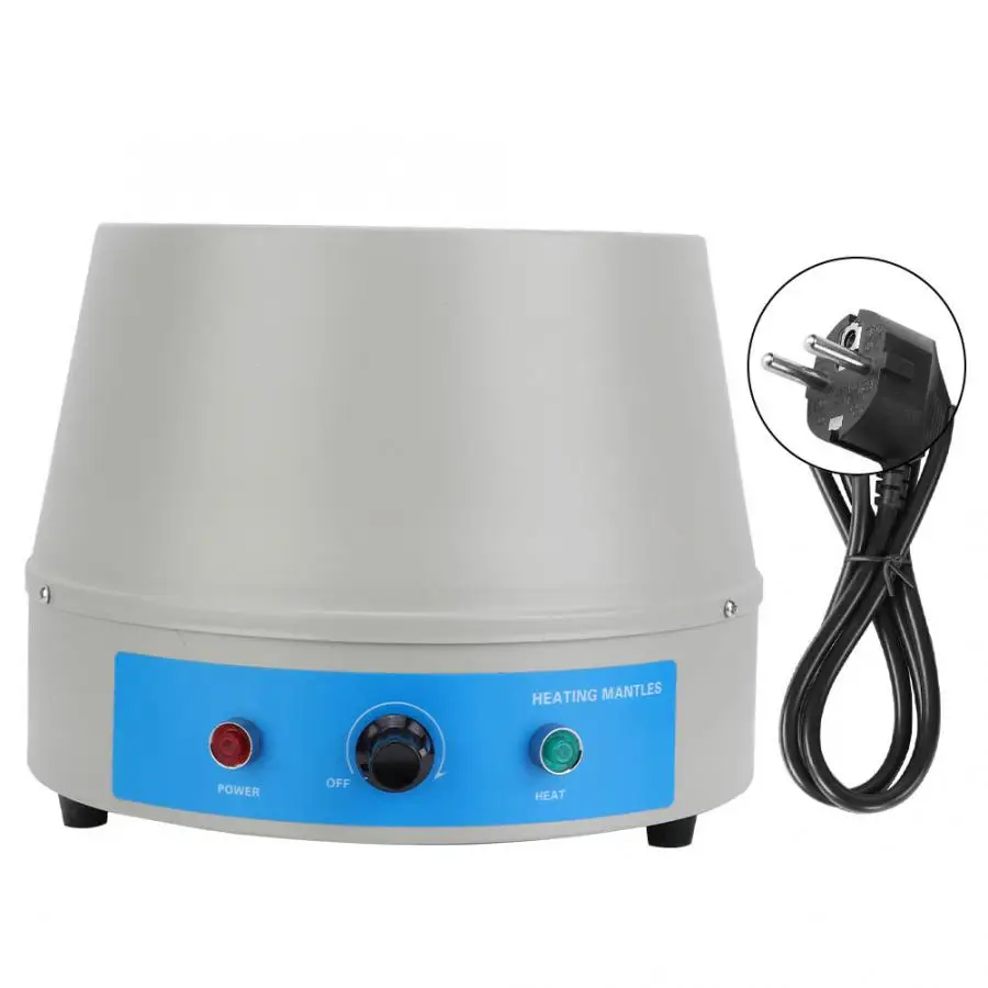 

1000ml Electric Digital Stirring Temperature Controller Heating Mantle Tool 220V EU Plug