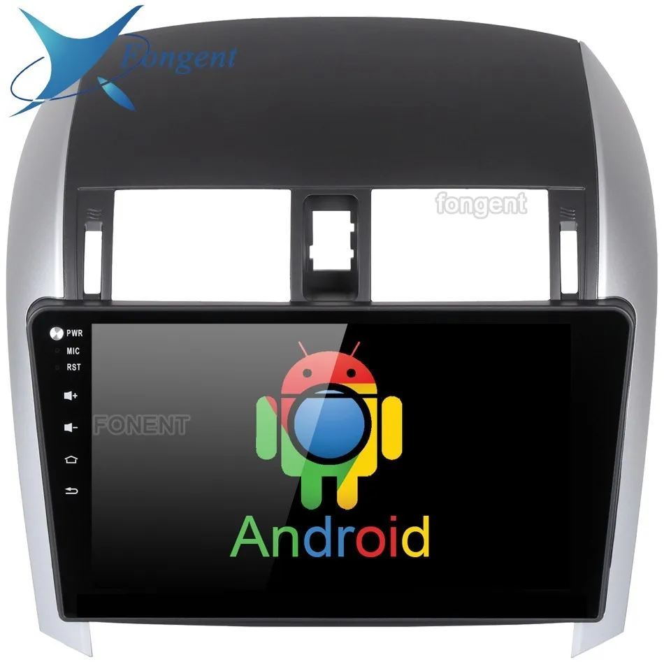 Автомагнитола для Toyota Corolla мультимедийная стерео система на Android 2007 с GPS