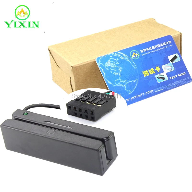 123 треков встроенный USB считыватель магнитных карт MSR600U|Считыватели контрольных