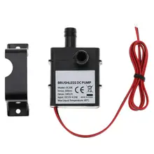 USB DC 12 V 4.2 W V bezszczotkowy Mini pompa wody pompa 3 M wysokość 240L/H zatapialna fontanna akwarium w obiegu na basen