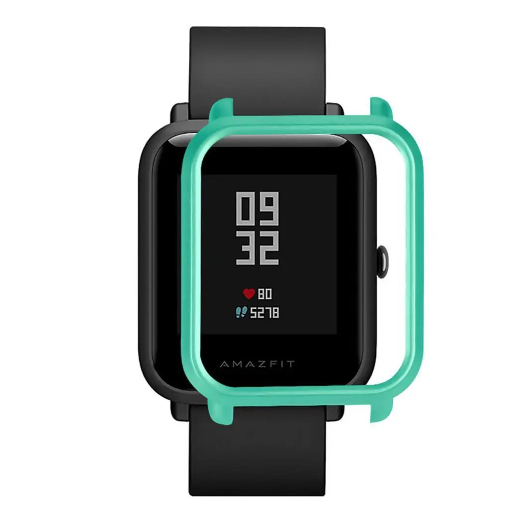 

Fashion Watch Protect Case General Slim PC Protective Frame Cover Amazfit Bip Bit Watch Protector for Smart Watch Pedometer