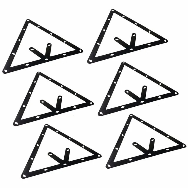 US $7.25 Plastic Billiard Magic Rack Ball Rack Positioning Table Sticker Template Sports Entertainment Trian