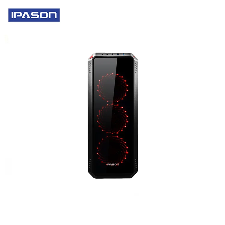 6-Core Gaming PC IPASON A5 + AMD Ryzen5 2600 DDR4 8G 2666 RAM 120G SSD Gewidmet karte RX580 8G PUBG