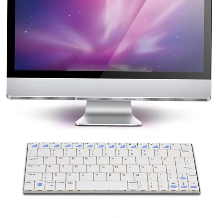 

Mini Universal Metal Ultra-thin 68 Keys Bluetooth Wireless Keyboard keyboard cover