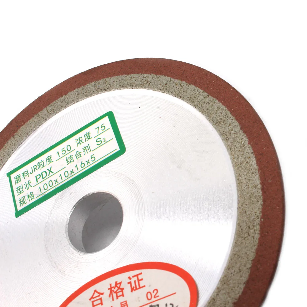 100mm Diamond Grinding Wheel Disc Cutter Blade Sharpener Grit150 F Carbide Metal Cutter Tool Alloy Milling Grinder Accessories