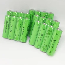 20 шт Aa Аккумуляторная Батарея 3000Mah 1,5 V Новая Щелочная аккумуляторная батарея для светодиодная световая игрушка Mp3
