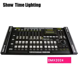 Показать время крокодил 2024 DMX контроллер Освещение сцены DMX консоли led par перемещение головы DJ свет сценический эффект света