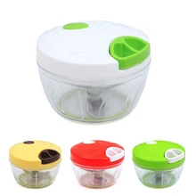 Ручная мясорубка 500 мл ручной измельчитель еды измельчитель мясорубки измельчитель для овощей Кухня быстрый плодоизмельчитель